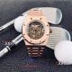 Perfect Replica Audemars Piguet Royal Oak Rose Gold Brown Skeleton Dial Watches (3)_th.jpg